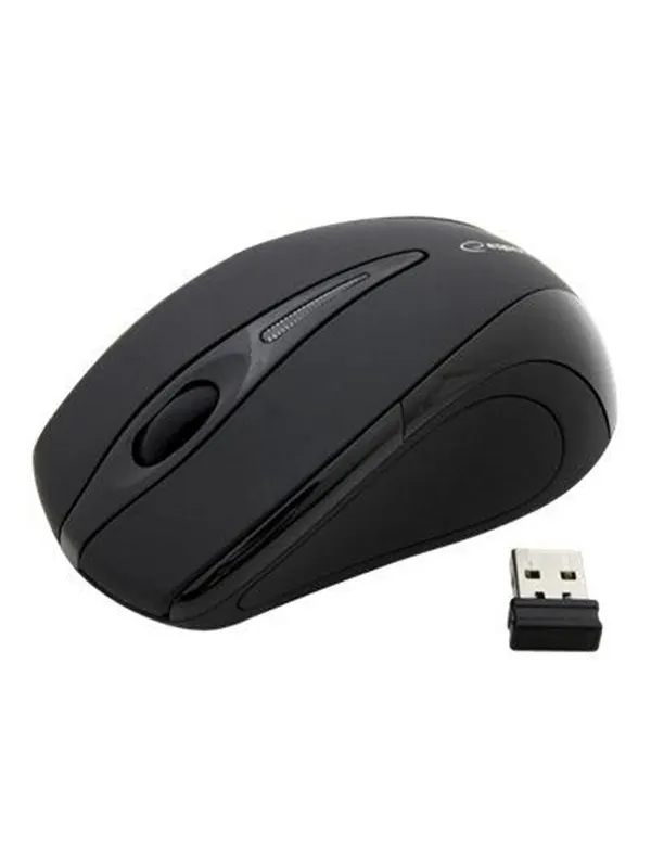 Esperanza EM101K - Mouse - Optic - 3 knappar - Svart