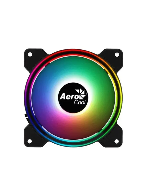 AeroCool Saturn 12F ARGB - case fan - Chassi fläkt - 120mm - Svart