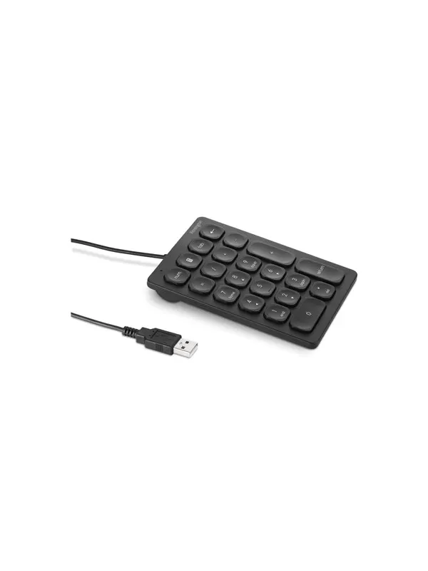 Kensington Wired Numeric Keypad - Tangentbord - Svart