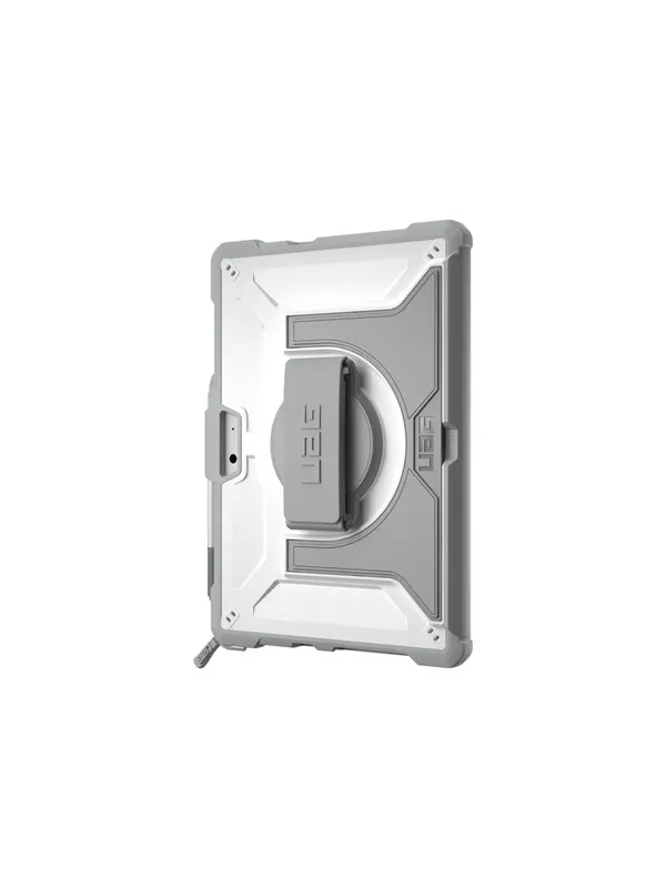 UAG Case for Surface Go 3/Go 2/Go [10.5-in] w/ HS &amp; SS - Plasma White/Grey