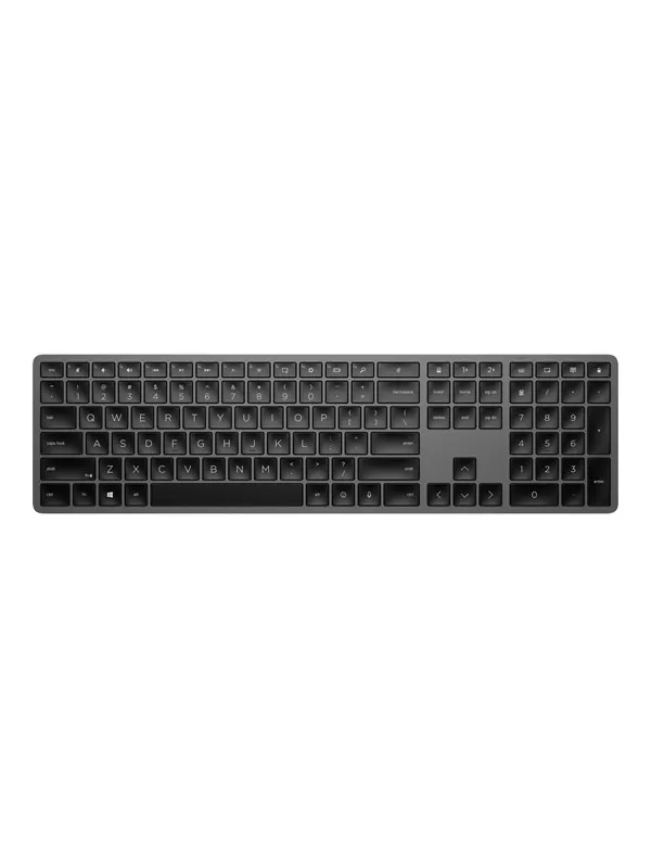 HP Dual Mode 975 Wireless - Tangentbord - Nordisk - Svart