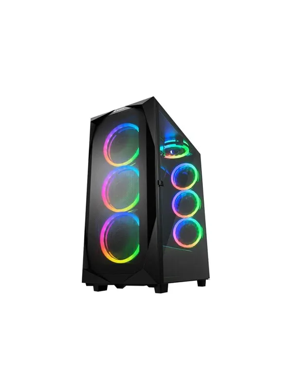 Sharkoon REV300 - Chassi - Tower - Svart