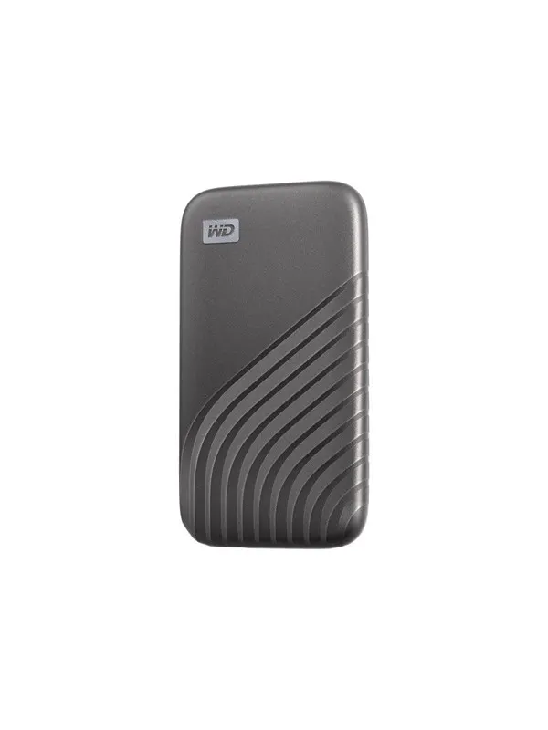 SANDISK WD My Passport SSD - 4TB - Grå - Extern SSD
