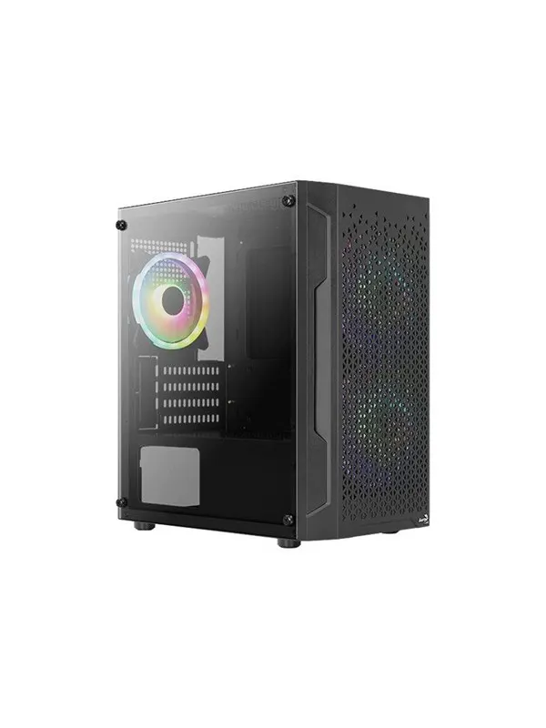 AeroCool - micro ATX - Chassi - Tower - Svart
