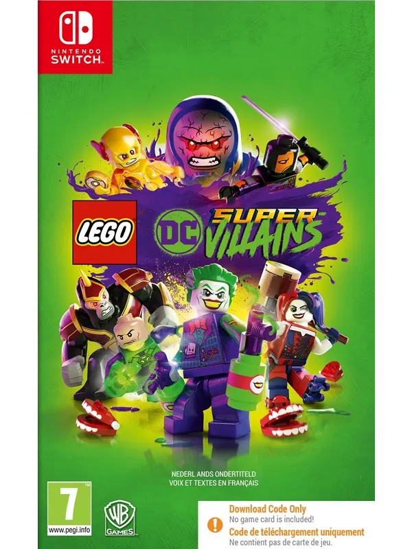 LEGO DC Super-Villains (Code in a Box) - Nintendo Switch - Action / äventyr