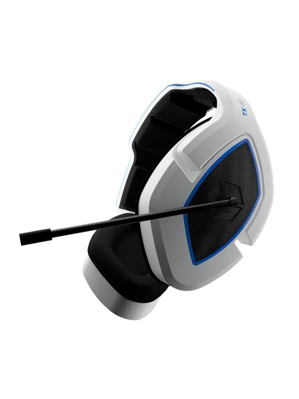 Gioteck TX-50 RF Stereo Gaming Headset (White/Blue)