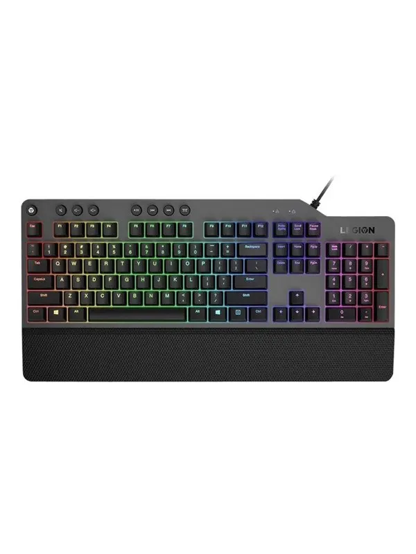 Lenovo Legion K500 - Tangentbord - Engelska (US) - Grå