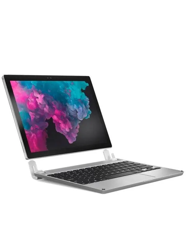 Brydge Aluminum Keyboard for Surface Pro Pro 3 Pro 6 Pro 7 - Tangentbord - Nordisk - Silver
