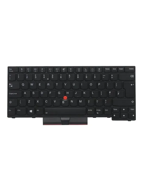 Lenovo Primax - Laptop tagentbord - till ersättning - Engelska (UK) - Svart