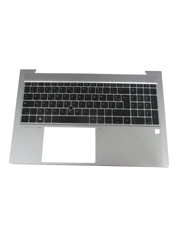 HP 850/EB 15 G7 - FR - BL - Laptop tagentbord - till ersättning - Fransk - Silver