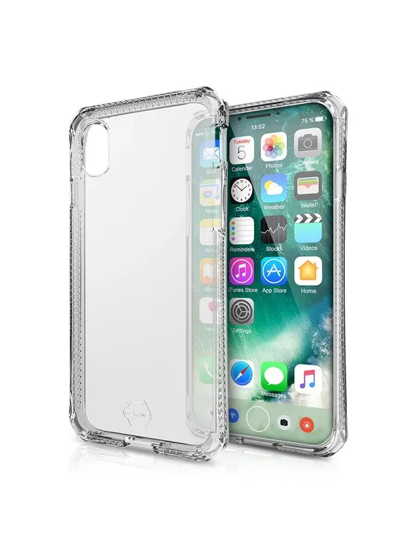 ITSKINS SPECTRUM CLEAR skal för iPhone XS / X® - Transparent