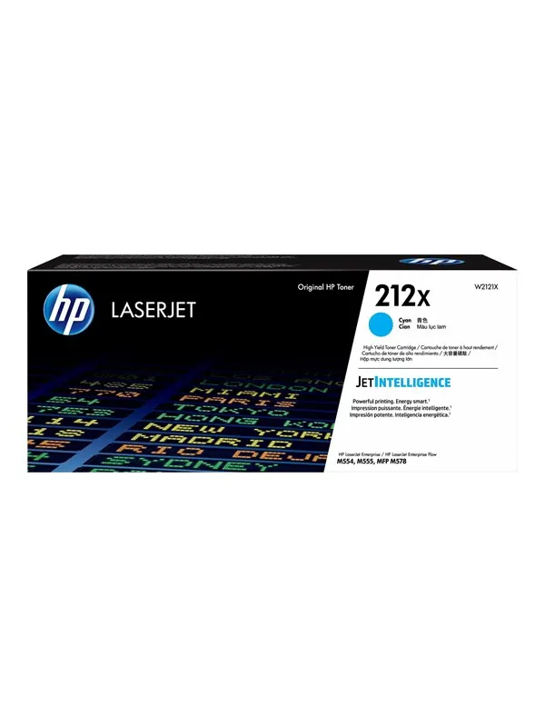 HP 212X / W2121X High Yield Cyan Toner