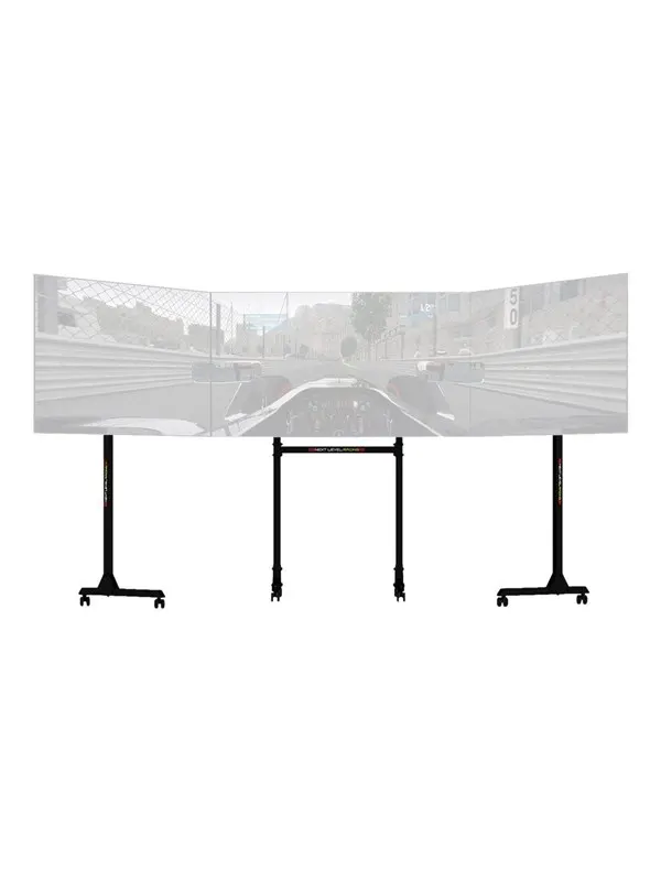Next Level Racing Free Standing Triple Monitor Stand - mounting kit - Max 70 kg - recommended for 65"