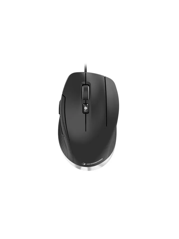 3Dconnexion CadMouse Compact - Mouse - Optic - 7 knappar - Svart