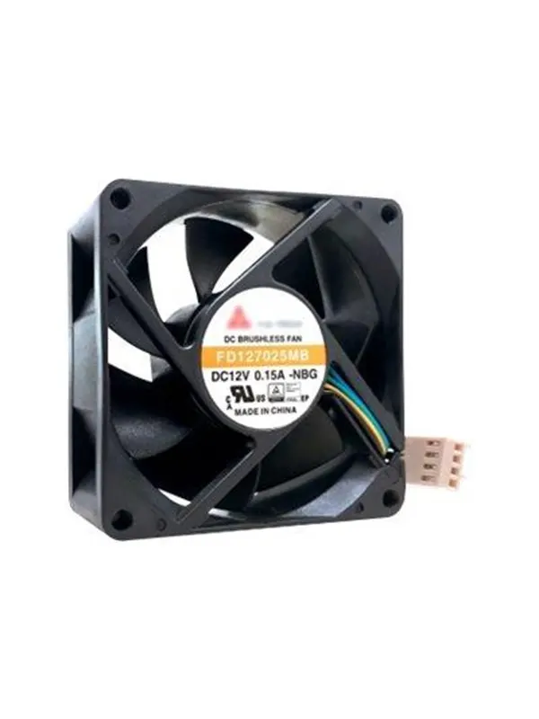 QNAP 70X70X25MM FAN 12V 4PIN - Chassi fläkt - 70mm - Svart