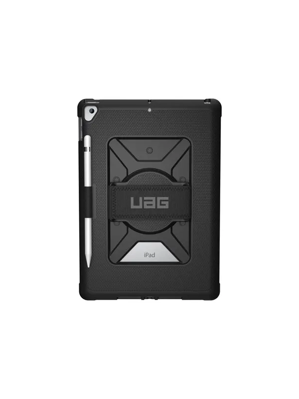 UAG Apple iPad 10.2 (2020/2019) Rugged Case with Handstrap Metropolis - Black