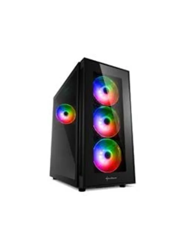 Sharkoon TG5 PRO RGB - Chassi - Tower - Svart