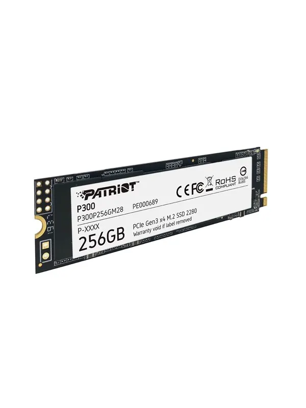 Patriot P300 SSD - 256GB - M.2 2280 - PCIe 3.0