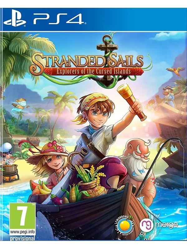 Stranded Sails: Explorers Of The Cursed Islands - Sony PlayStation 4 - Action / äventyr