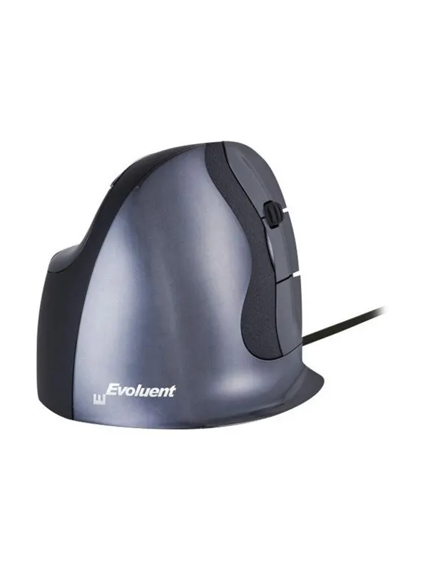 Bakker Elkhuizen Evoluent D Small - mouse - Vertical mouse - 6 knappar - Svart