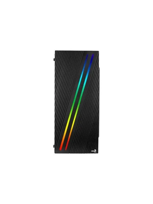 AeroCool Streak - mid tower - ATX - Chassi - Tower - Svart