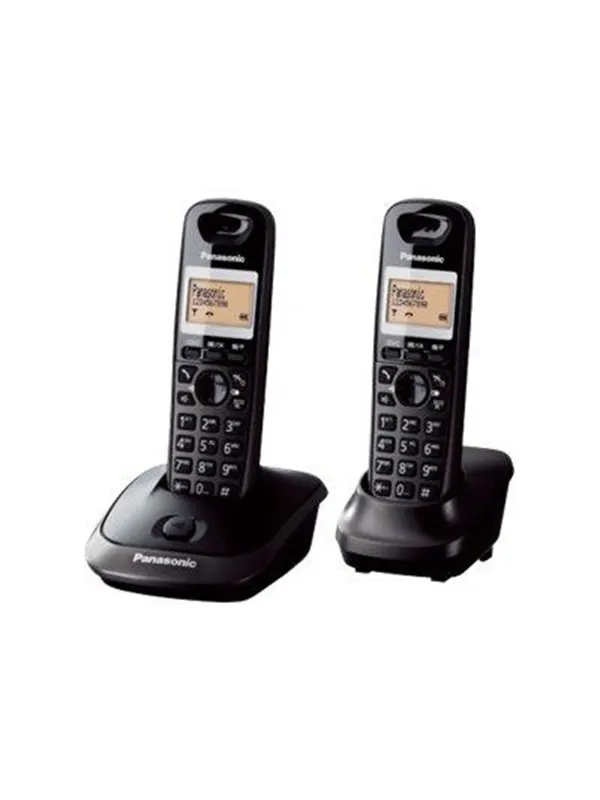 Panasonic KX-TG2512PDT - cordless phone with caller ID + additional handset