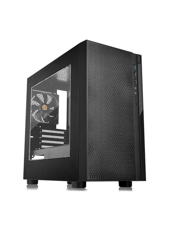 Thermaltake Versa H18 Window - Chassi - Minitower - Svart