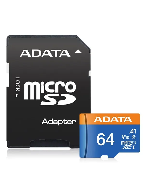 A-Data Premier MicroSD/SD - 50MB/s - 64GB