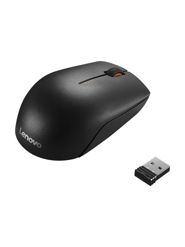 Lenovo 300 Wireless Compact - mus - 2.4 GHz - Mouse - 3 knappar