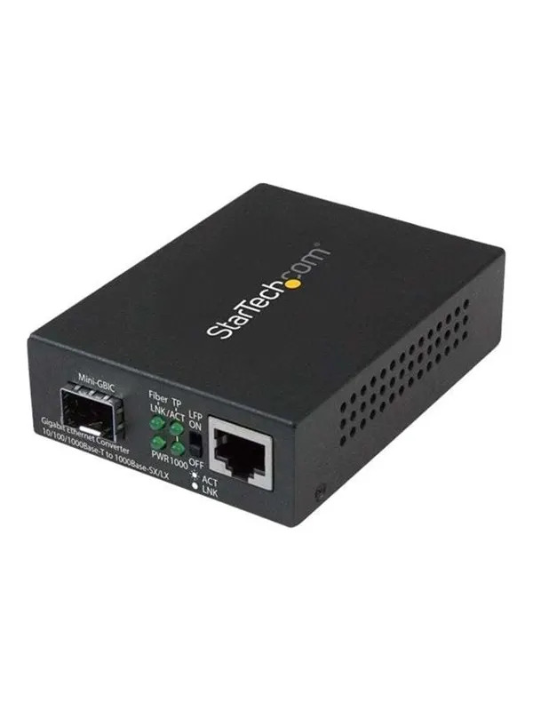 StarTech.com Gigabit Ethernet-fibermediaomvandlare me