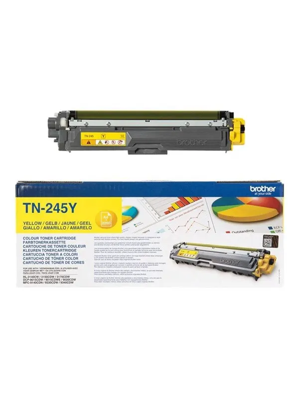 Brother TN245Y / TN 245Y Yellow Toner