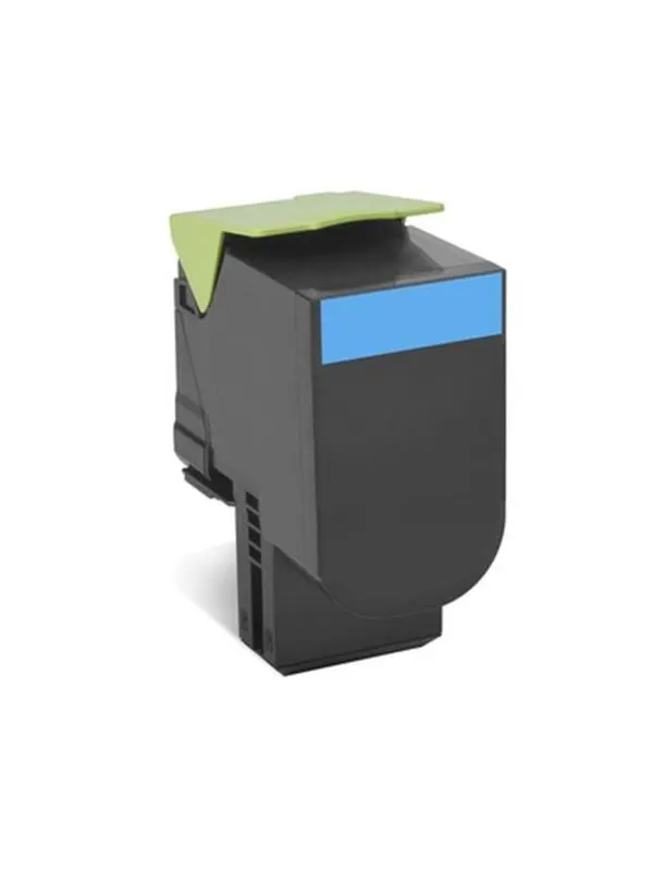 Lexmark Toner - Cyan Toner - High Yield - Tonerkassett Blå