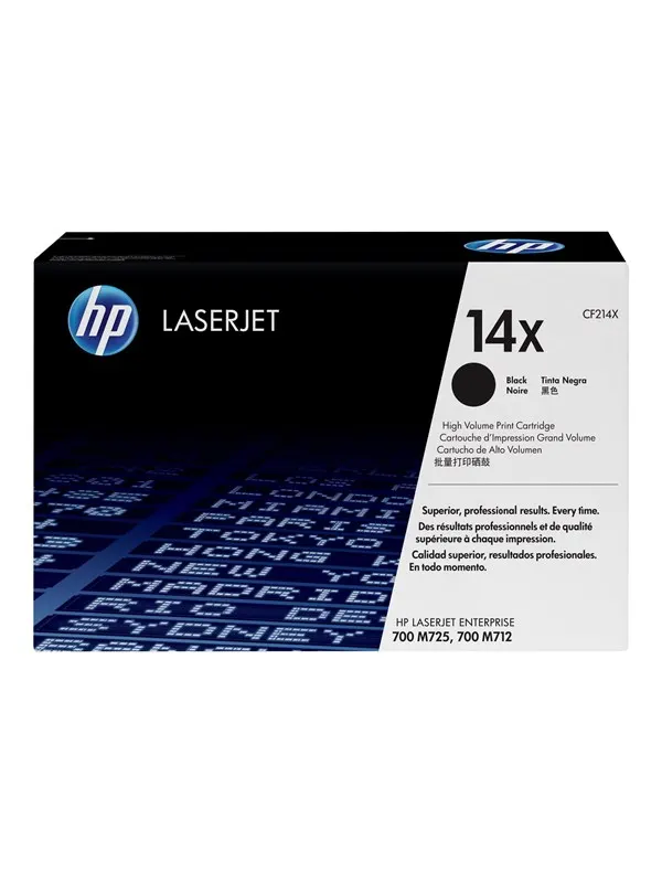 HP 14X / CF214X High Capacity Black Toner - Tonerkassett Svart