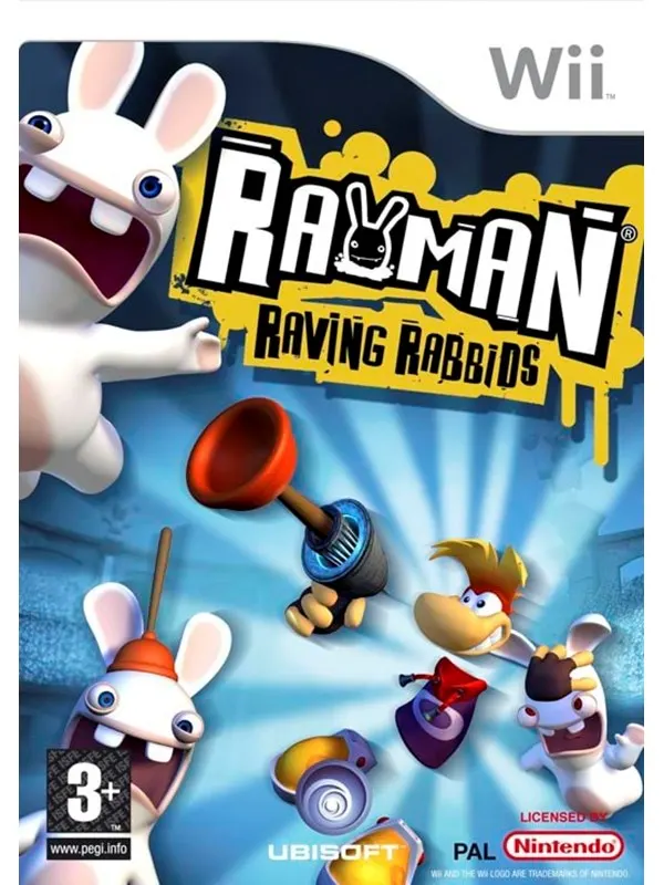 Rayman Raving Rabbids - Nintendo Wii - Action