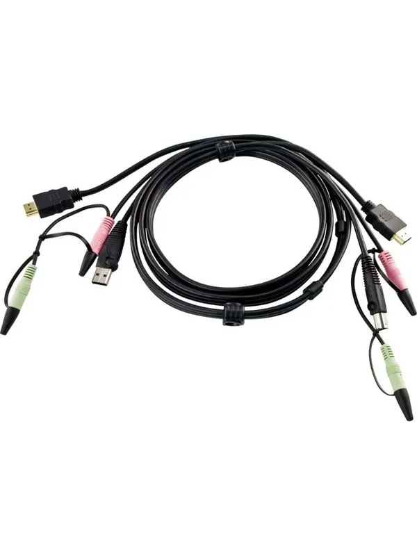 ATEN 2L 7D02UH - video / USB / ljud