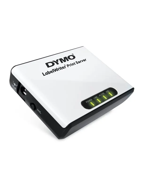 DYMO LabelWriter skrivarserver | Trådlös nätverksskrivare för LabelWriter-etikettmaskiner (EU-kontakt)