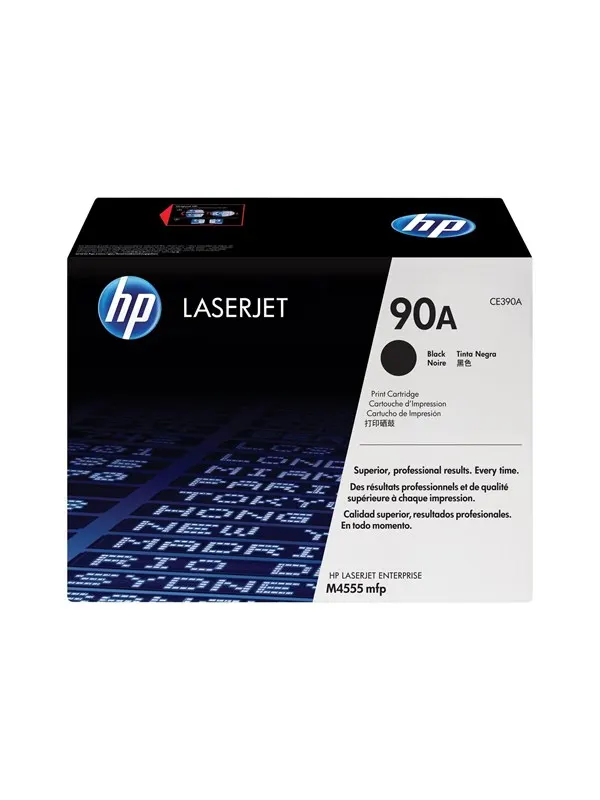 HP 90A / CE390A - Black Toner - Tonerkassett Svart