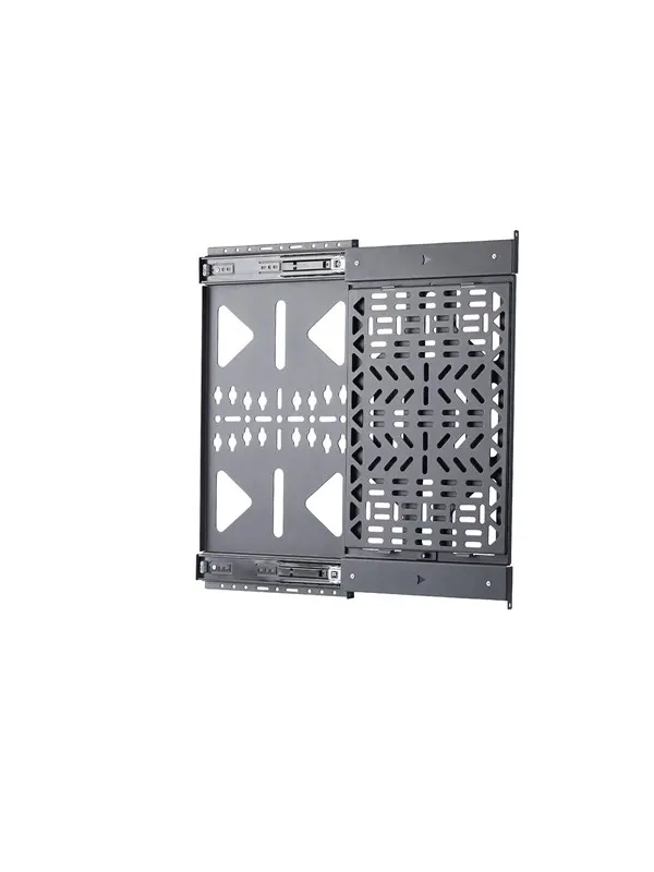 StarTech.com Startech mounting kit - slide-out - for streamer box / media player - accessories mounting 22 lbs (10 kg) behind TV easy access - black - Max 10 kg - recommended for