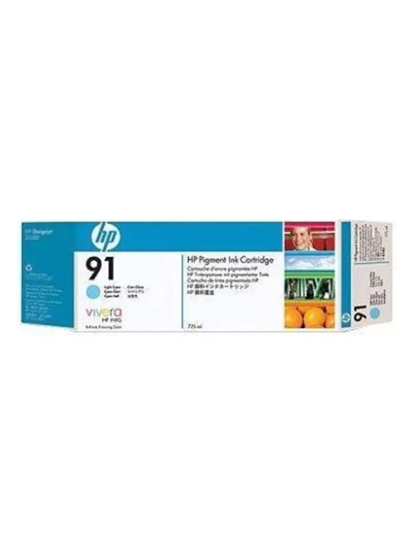 HP 91 Light Cyan - Bläckpatron Ljus Cyan