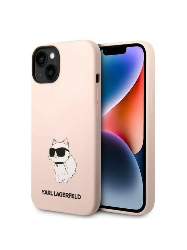 Karl Lagerfeld KLHCP14MSNCHBCP iPhone 14 Plus 6.7" hardcase pink/pink Silicone Choupette