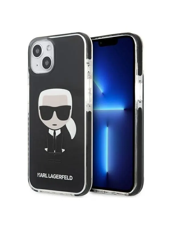 Karl Lagerfeld Iconik Karl Case for iPhone 13 mini - Black