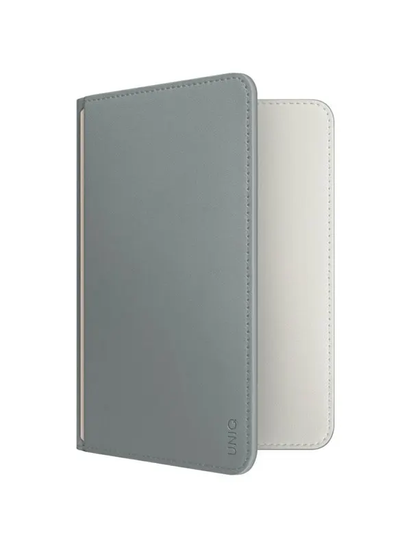 UNIQ  Belmont Passport Case with RFID Lock - Green/Ivory