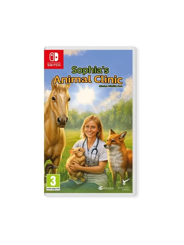 Sofia's Animal Clinic: Mission at the Wildlife Park - Nintendo Switch - Simulering - husdjur