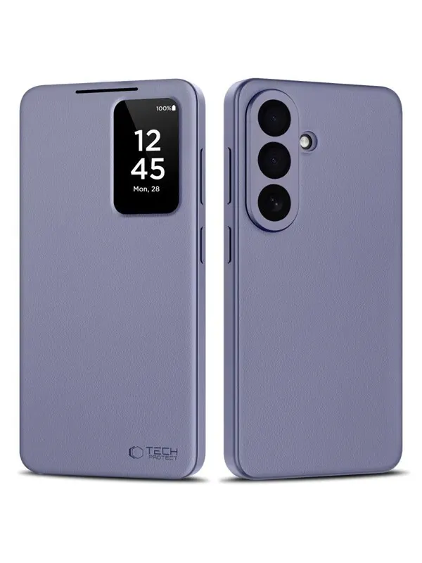 Tech-Protect  Smart Wallet Case for Samsung Galaxy S26 - Purple