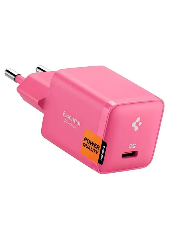 Spigen ArcStation Essential 30W USB-C Wall Charger - Pink