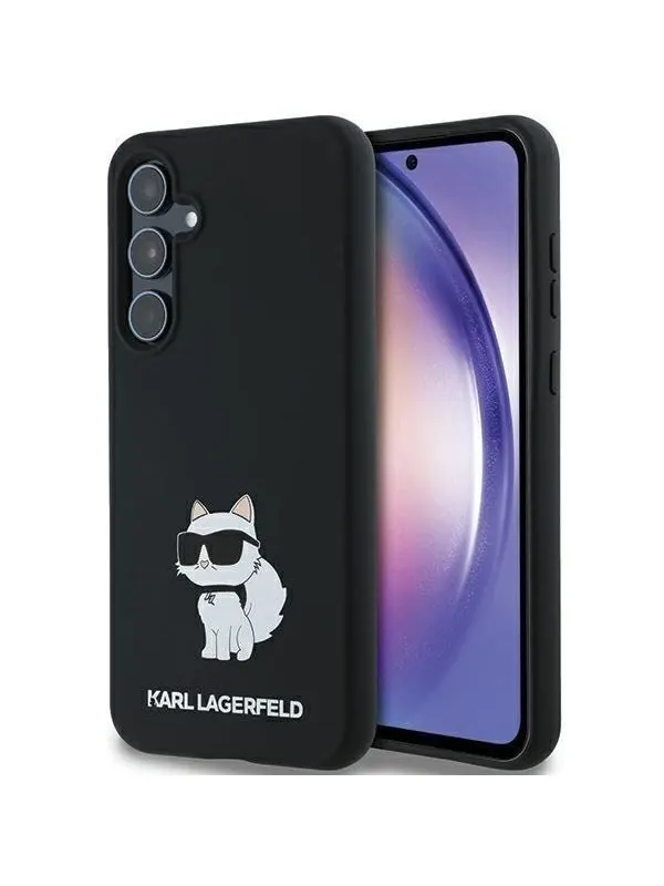 Karl Lagerfeld Silicone Choupette case for Samsung Galaxy A35 - black