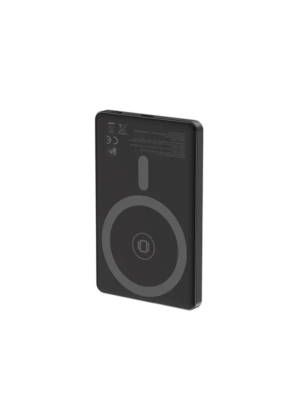 Gembird 15 W Magnetic wireless powerbank with LCD