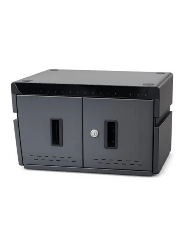Deltaco cabinet unit - for 16 tablets / mobile phones - black - Max - recommended for