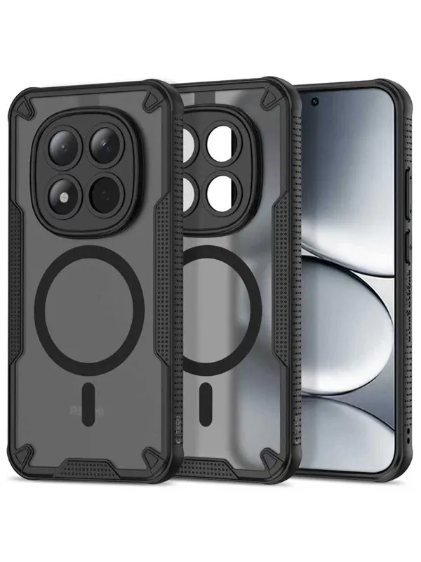 Tech-Protect Rugged Shield MagSafe Case for Xiaomi Redmi Note 15 Pro 5G - Black
