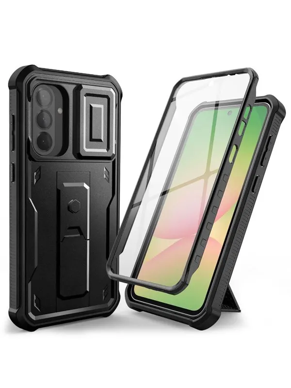 Tech-Protect  Kevlar Cam+ Case for Samsung Galaxy A56 5G - Black